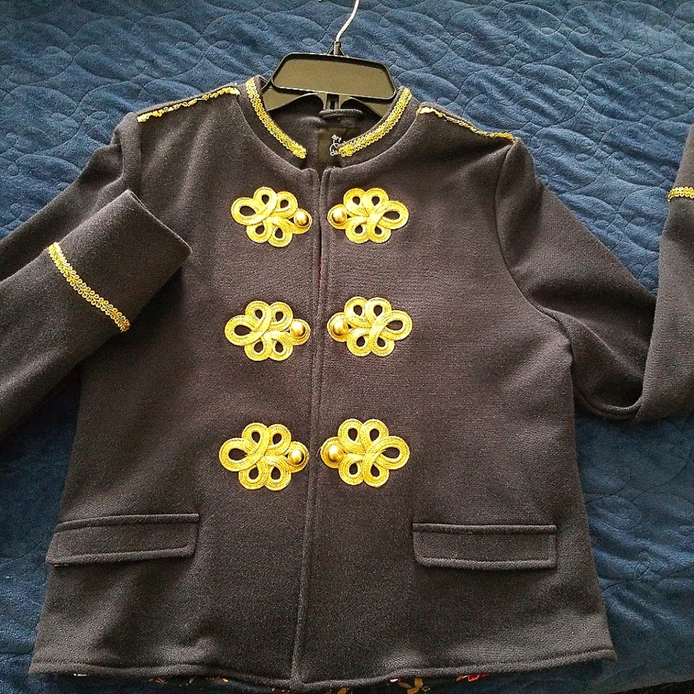 Embellished Military Jacket